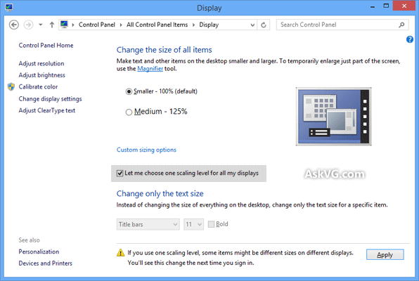 Windows 10 change font type